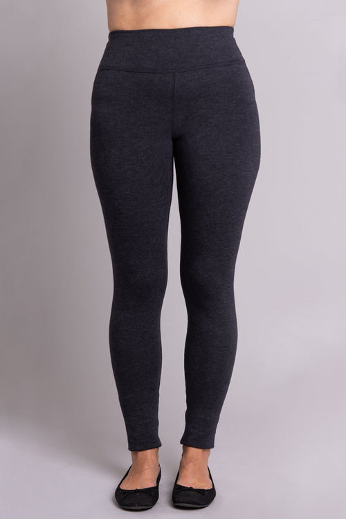 Dixie Bamboo Fleece Legging - Granite