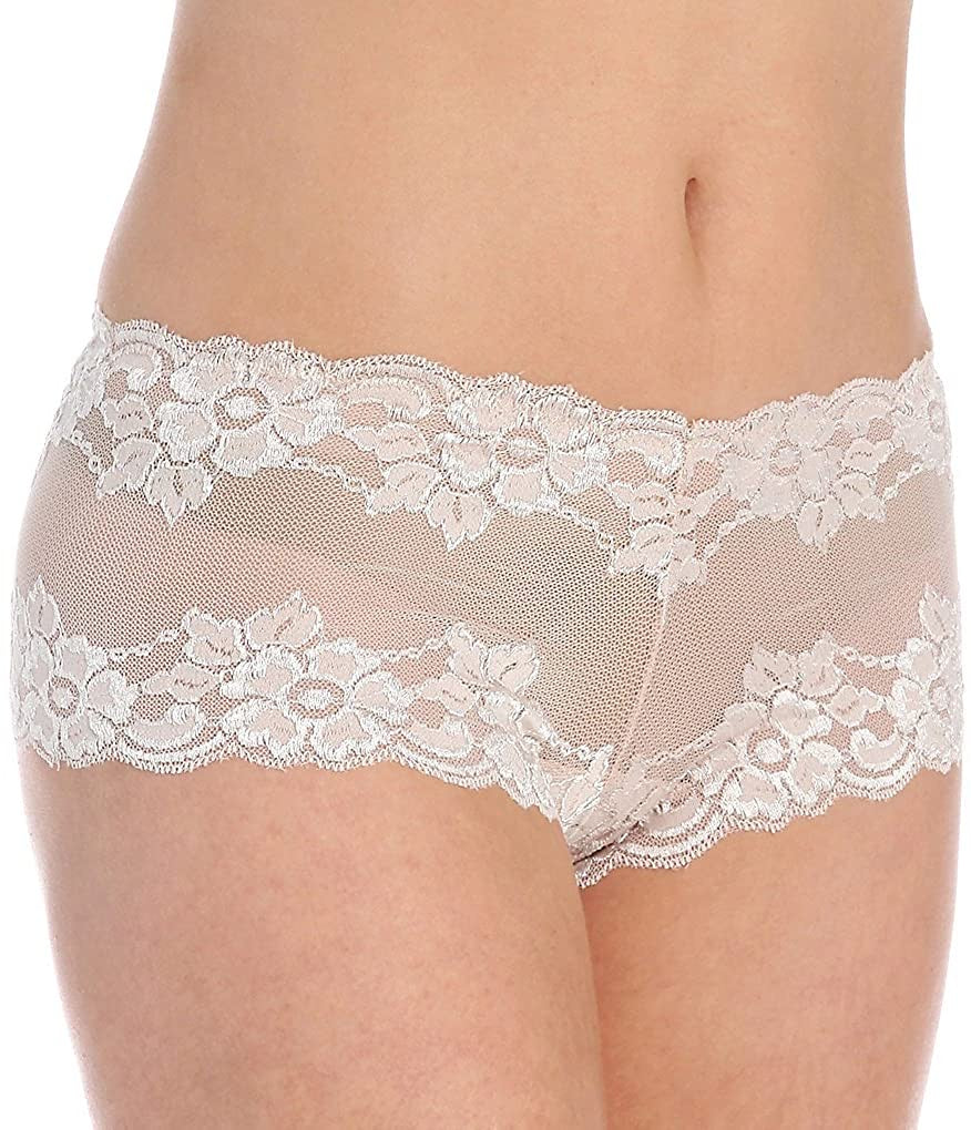 Montelle Lace Cheeky Boyshort-Merlot - Uplift Intimate Apparel