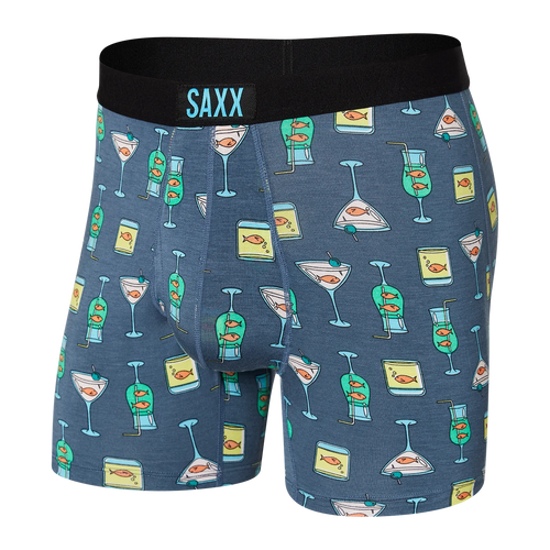 Saxx Ultra Super Soft Boxer Brief - Nautical Nightcap