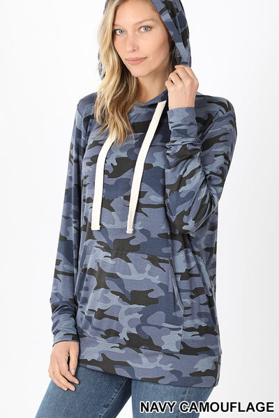 Camo Kanagroo Hoodie