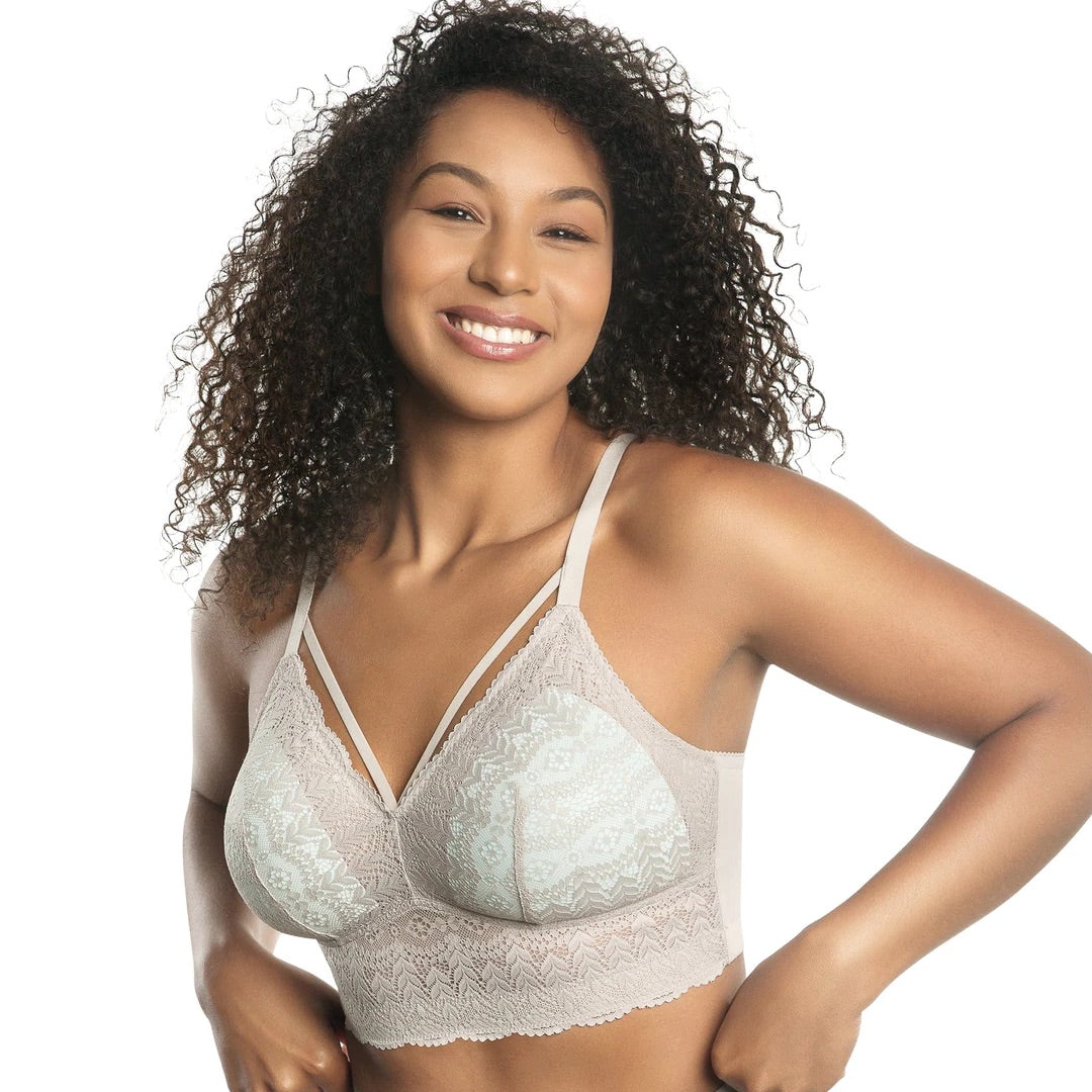 Mia Lace Wire-Free Bralette - Sandstone – Sheer Essentials