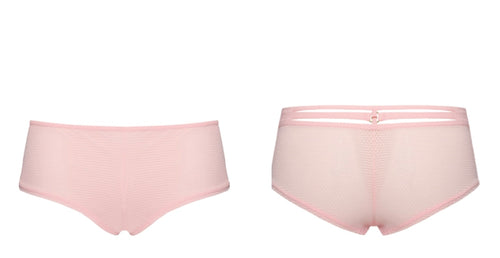 Space Odyssey Brazillian Shorts - Blush Pink