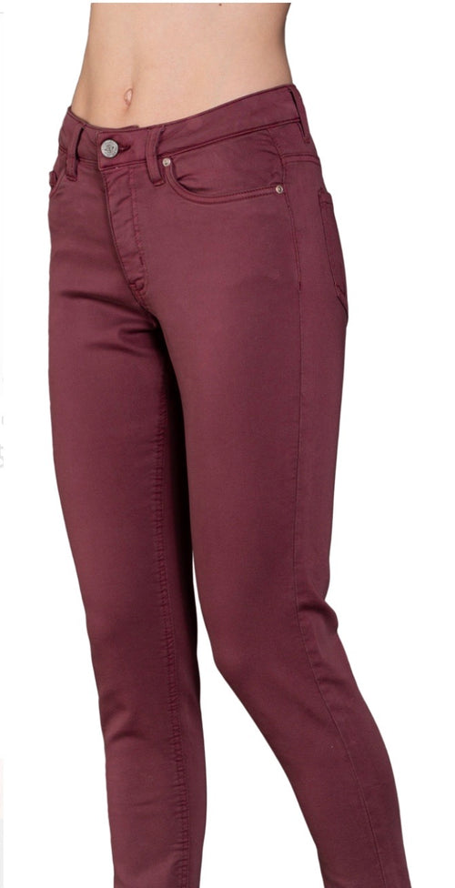 Angela Barcelona Pull On Pants - Zinfandel - Size 14