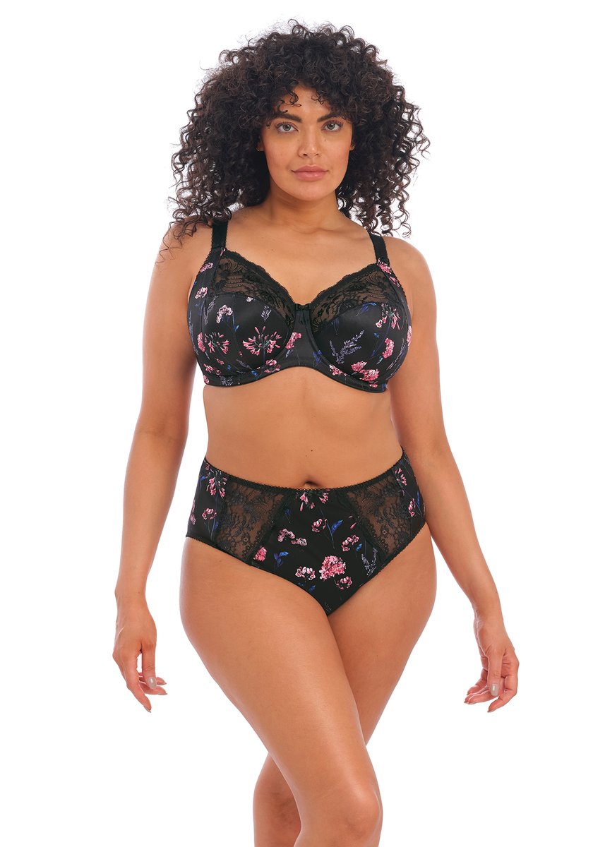 Elomi Morgan Bra - Midnight Garden – Sheer Essentials Lingerie