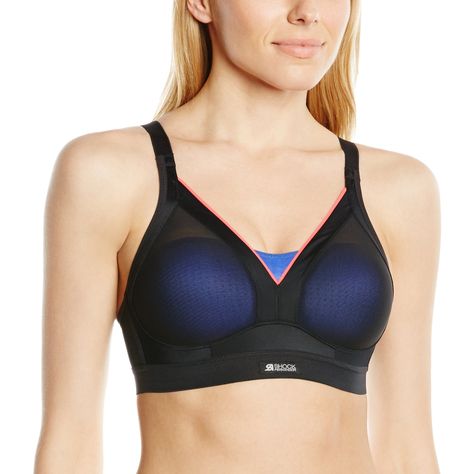 Active Shape Padded Support- Black/Neon