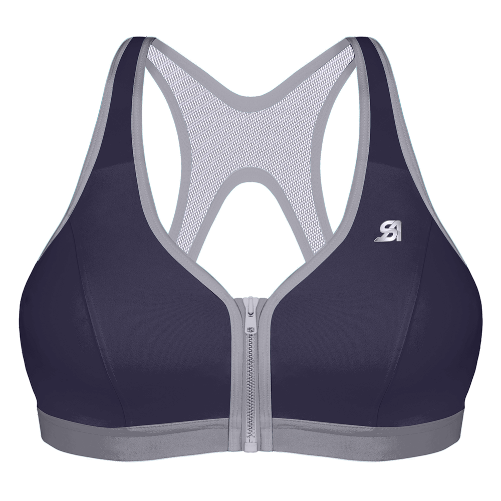 Grey/Yellow Shock Absorber Active Zipped Plunge