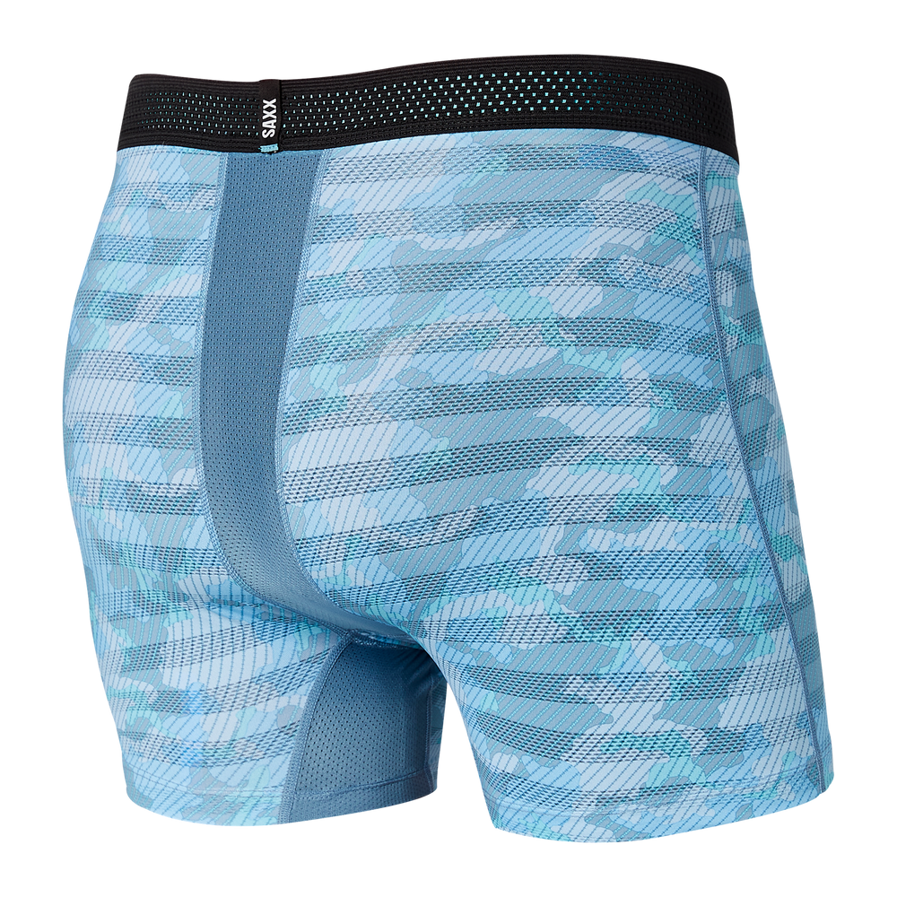 Saxx DropTemp Cooling Cotton Trunk | Tidal Camo Blue SXTR44-TCB