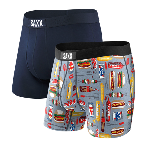 Saxx Ultra 2 Pack - Back Yard BBQ - Size Small