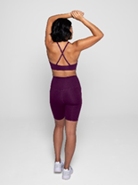 Girlfriend Collective Topanga Bra - Plum