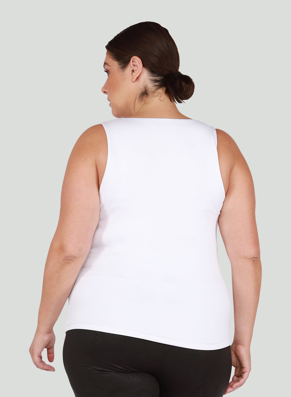 Eyelet Tank in True White – Christina's Luxuries