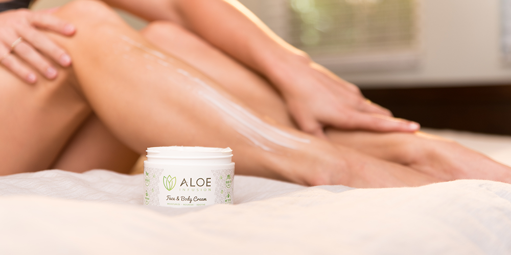 Aloe Infusion cream for younger looking skin