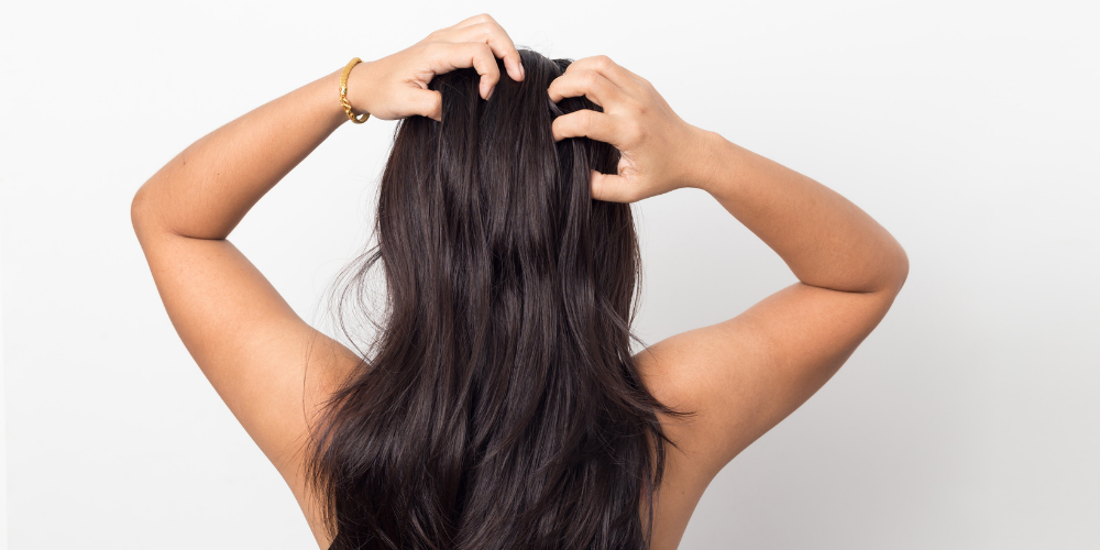 moisturize hair and scalp with aloe vera gel