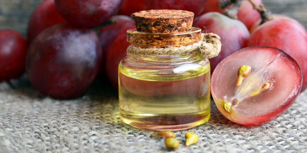 grapeseed oil for glowing skin