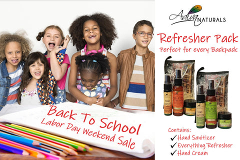 Back To School Refresher Pack for Backpack Hand Sanitizer