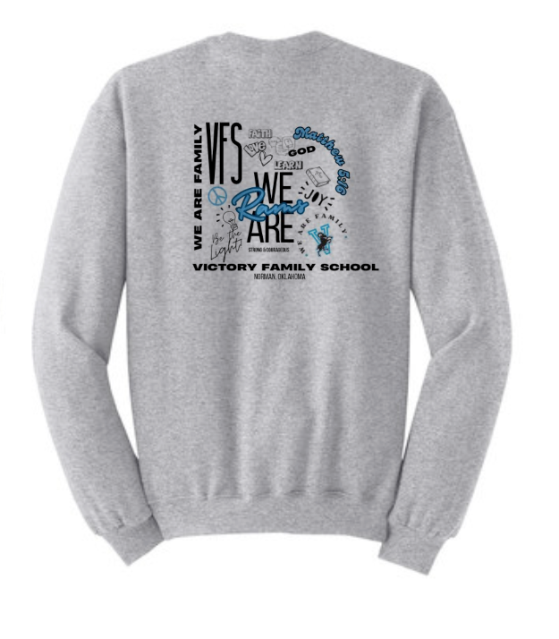 VFS "We Are" Design Gildan Crewneck Sweatshirt (heather)