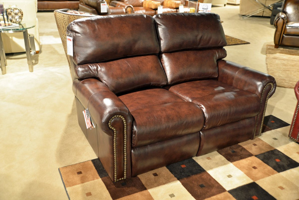 Omnia Connor Reclining Leather Showroom