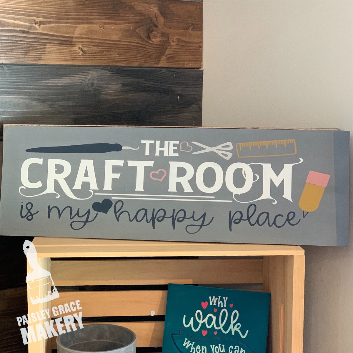 Download The craft room is my happy place_plank: PLANK DESIGN ...