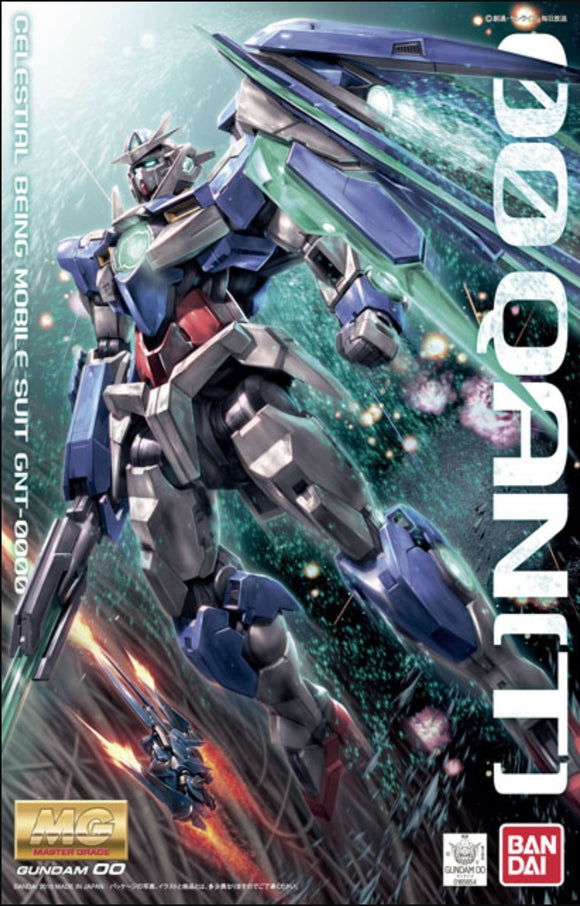(MG) Gundam 00 Qan[t] 1/100 Celestial Being Mobile Suit GNT-0000 - Megazone