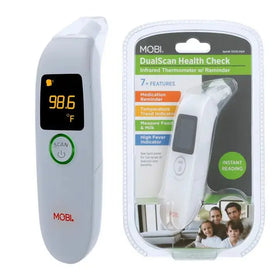 MOBI Home Clinic - DualScan Thermometer, Blood Pressure