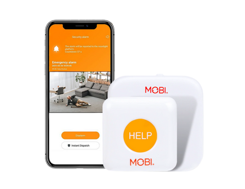 MOBI Caregiver Support Monitoring System Button