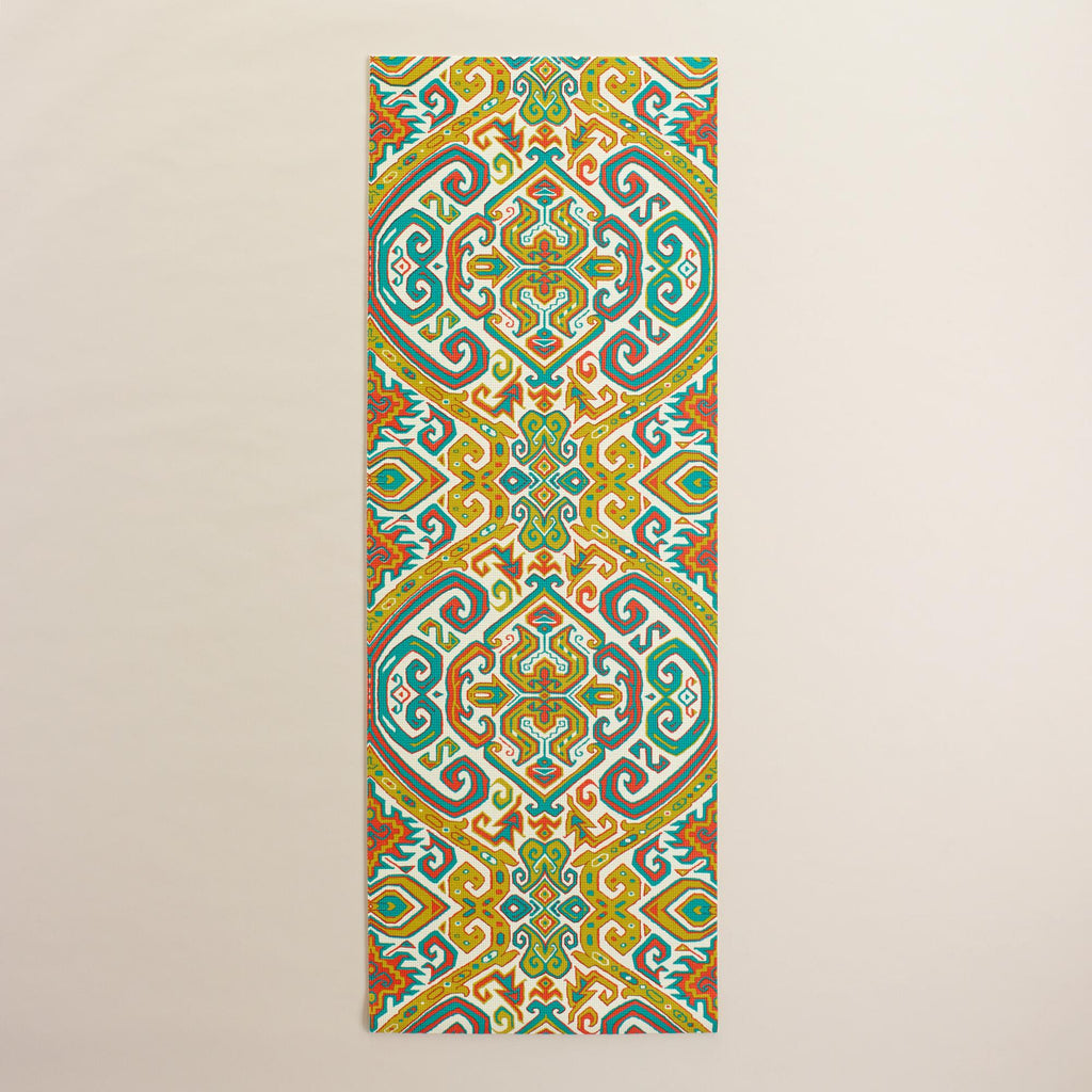 yoga mat printed design