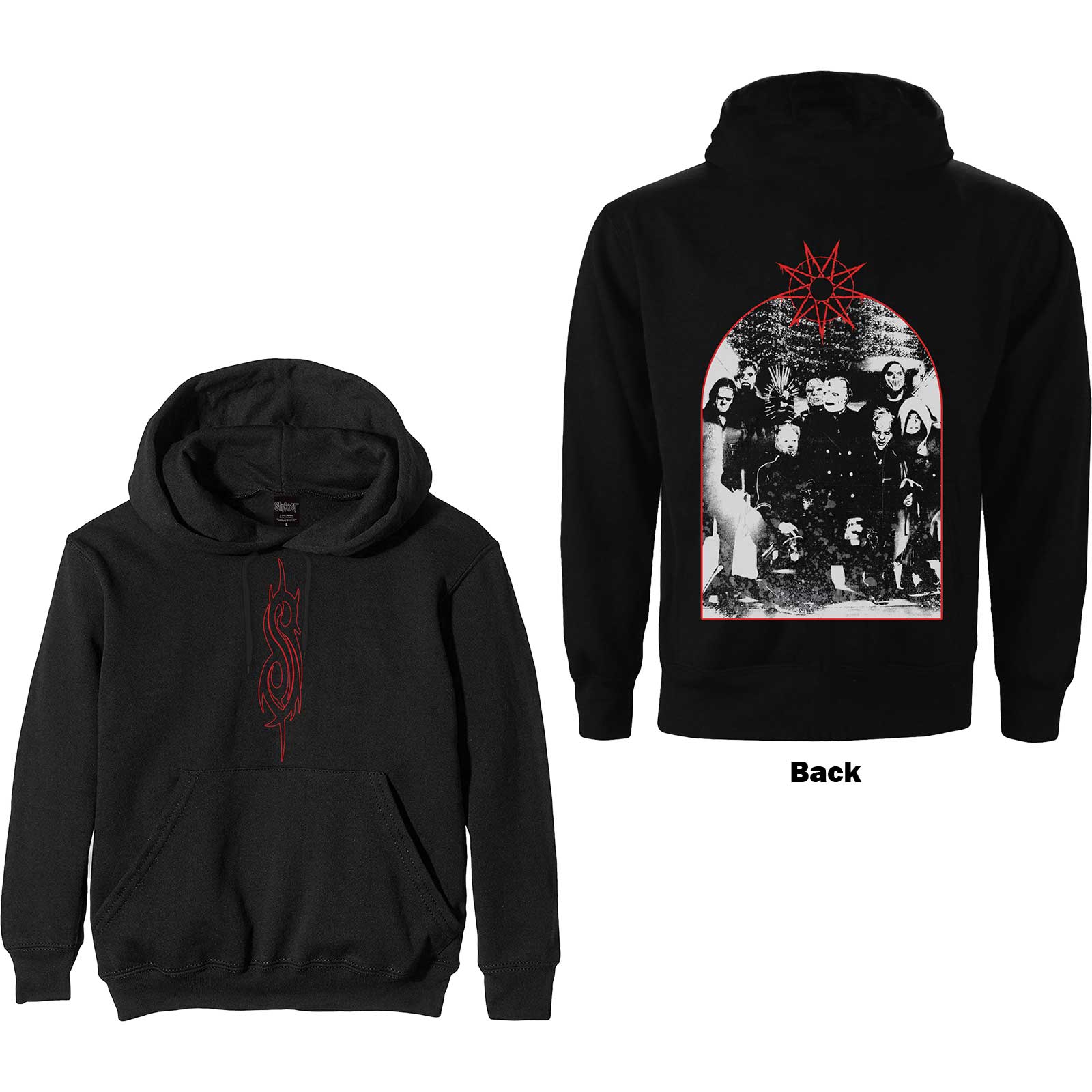 Slipknot Hoodie: Arched Group Photo – House of Merch