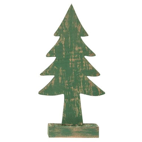 Set of 3 Rustic Wood Christmas Trees