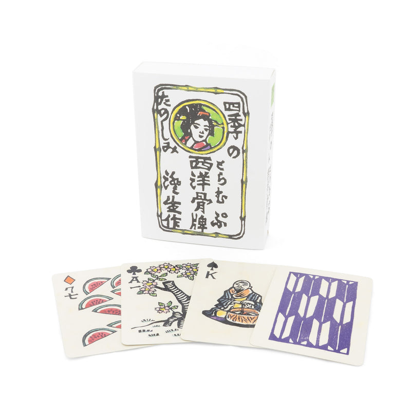Okuno Karuta Ten - Exotic Playing Cards - 4 Seasons, By Sumio Kawakami ...