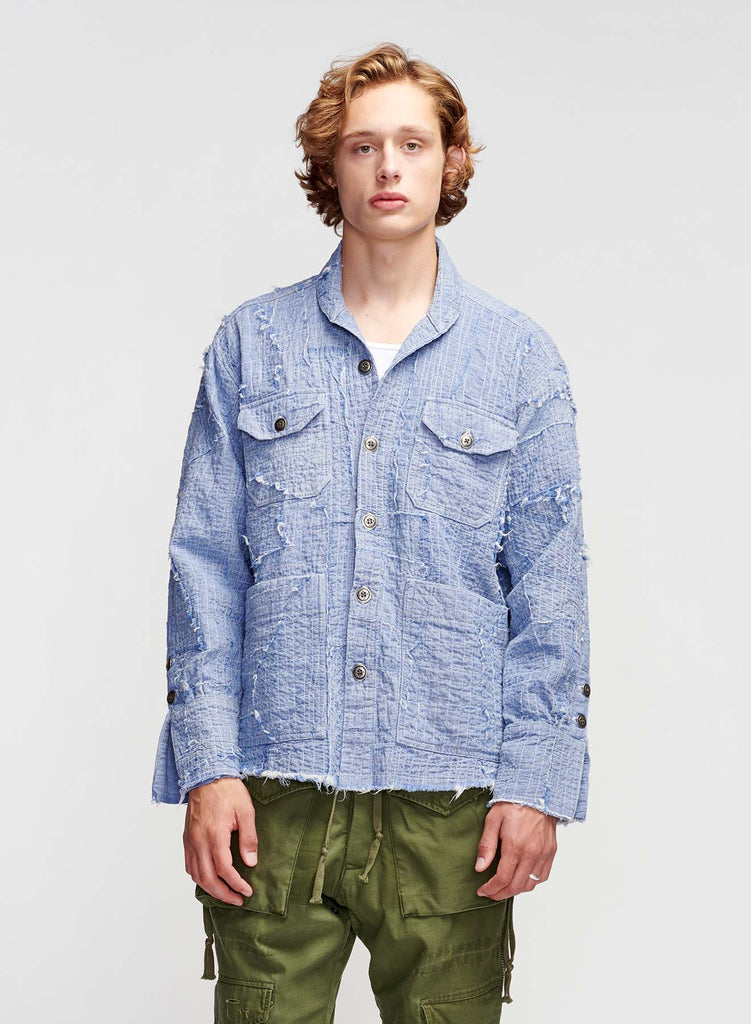 LIGHT BLUE GL TEE MEDIUM BLUE – Greg Lauren