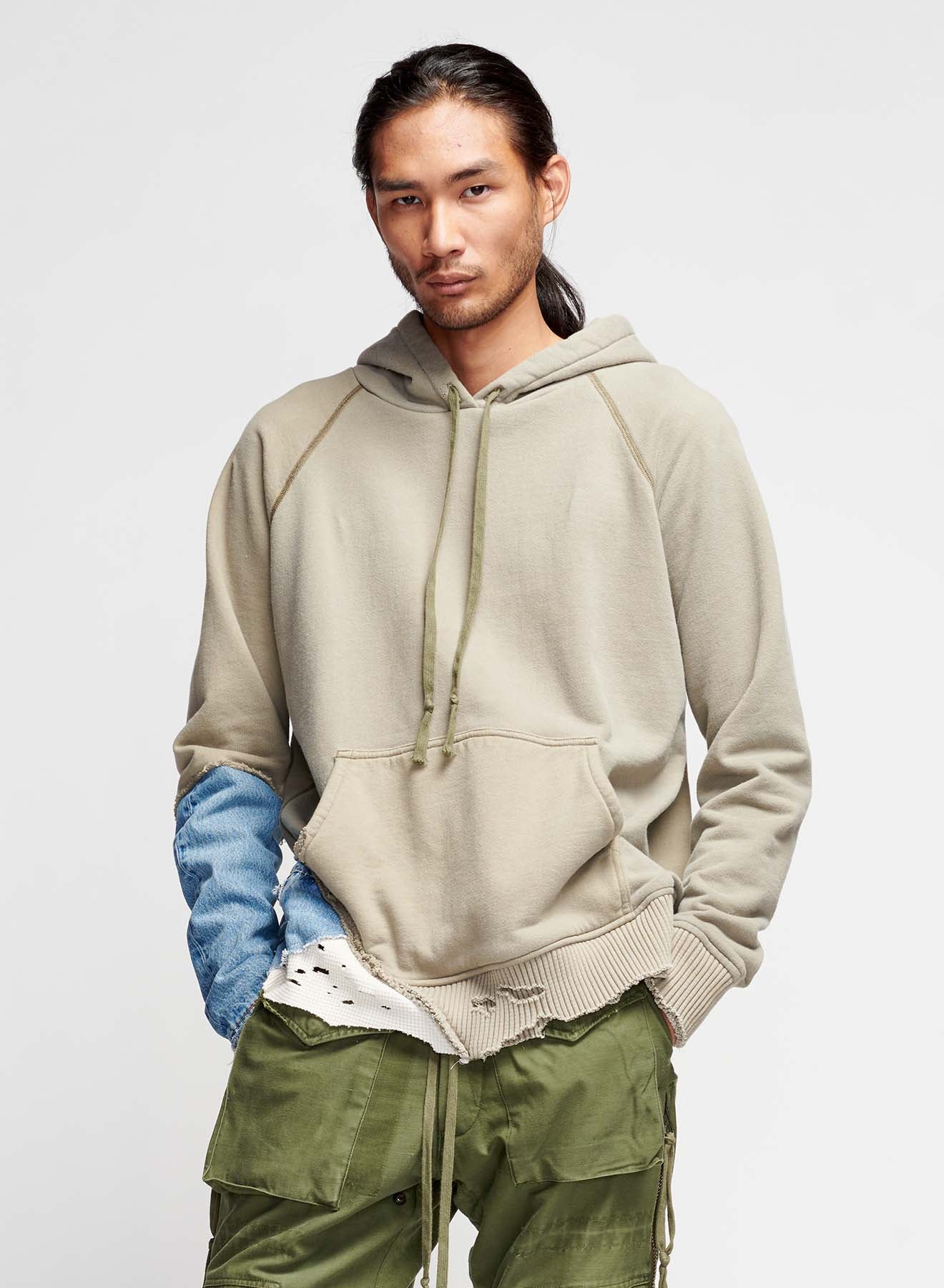 GREG LAUREN ヴィンテージリメイクパーカー　greglauren着丈75