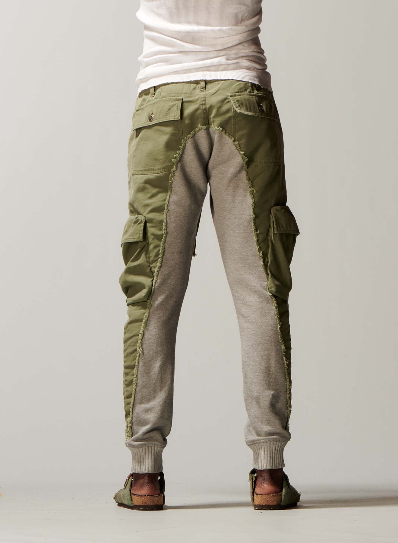 ARMY BAKER/CARGO FLEECE LOUNGE ARMY – Greg Lauren