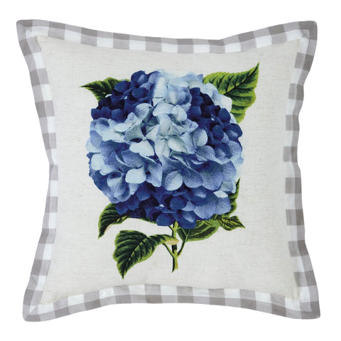 Mayflower Market Pillow Finders Keepers Hydrangea Pillow 14x14