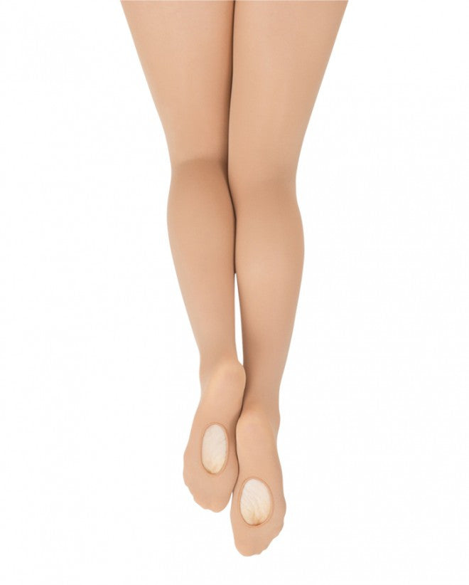 Bloch Girls Contoursoft Footless Tights