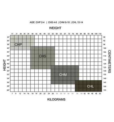 Kapow Meggings - Sizing Chart