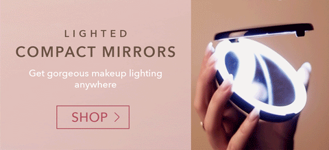 Shop Fancii LED Lighted Compact Mirrors