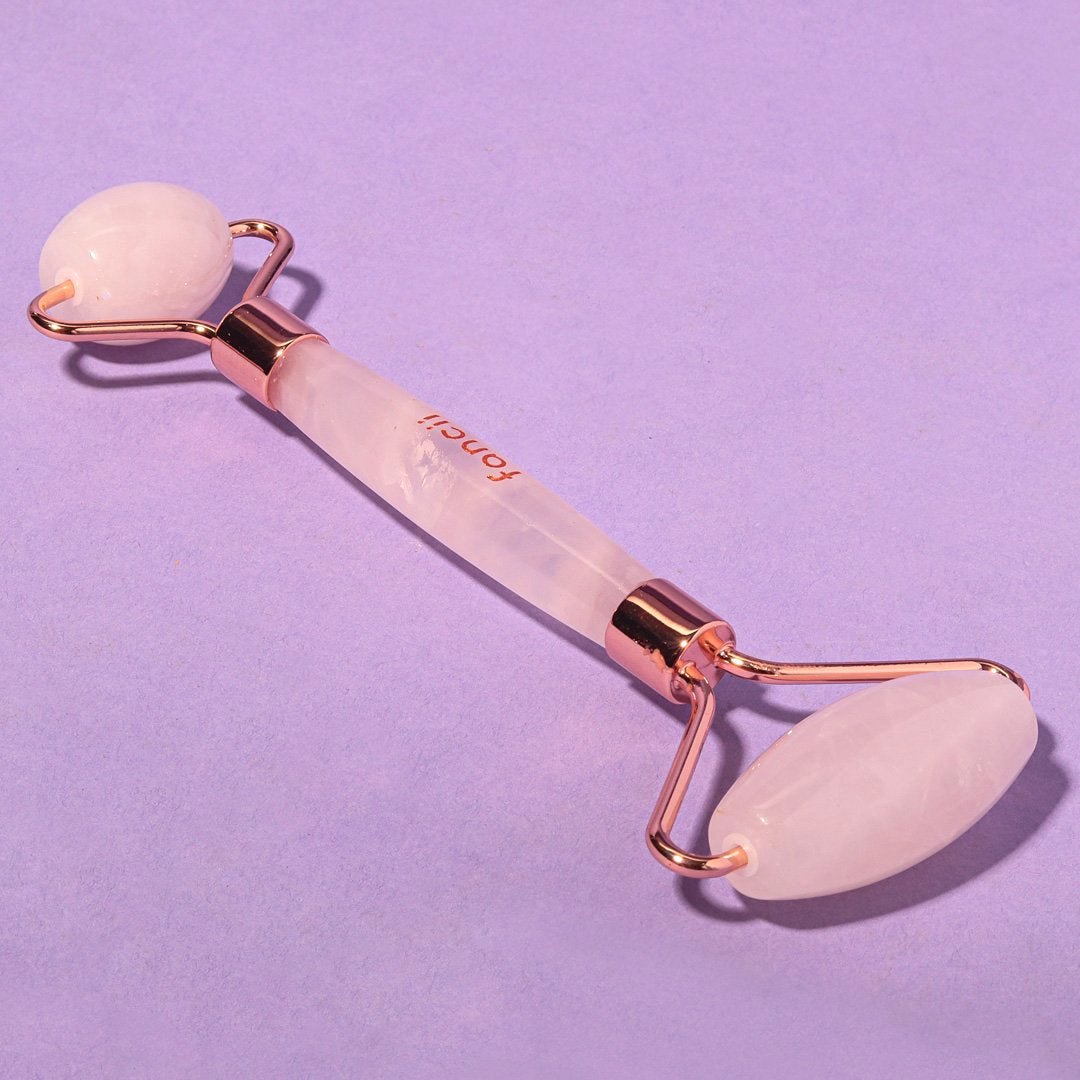 Fancii Aeva rose quartz facial roller