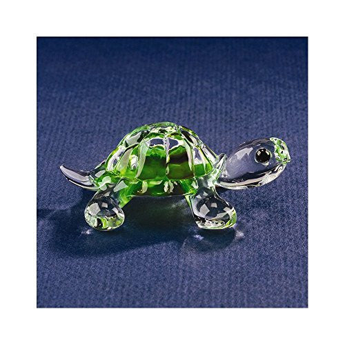 Green Turtle Glass Figurine - shopvistar
