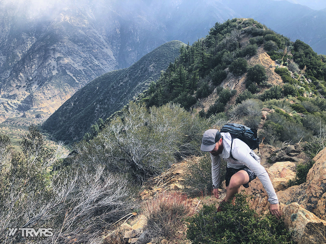 Reaching Rattlesnake Peak Summit via East Ridge, Shoemaker Canyon, San Gabriel Mountains, Angeles National Forest | TRVRS Outdoors