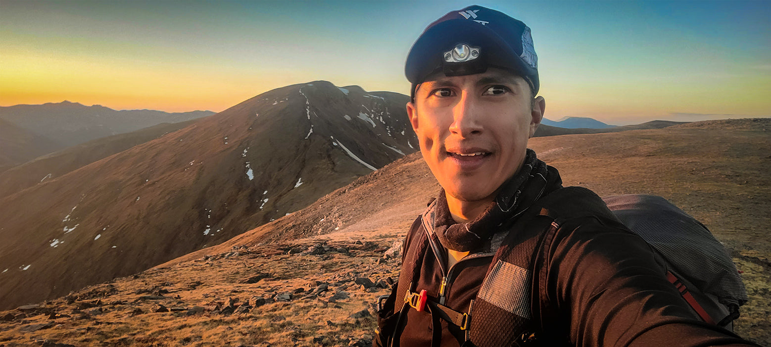 Ricardo "RJ" Soria - Pfiffner Traverse, Indian Peaks Wilderness, Arapaho, Colorado, Backpacking, Ultralight | TRVRS Outdoors