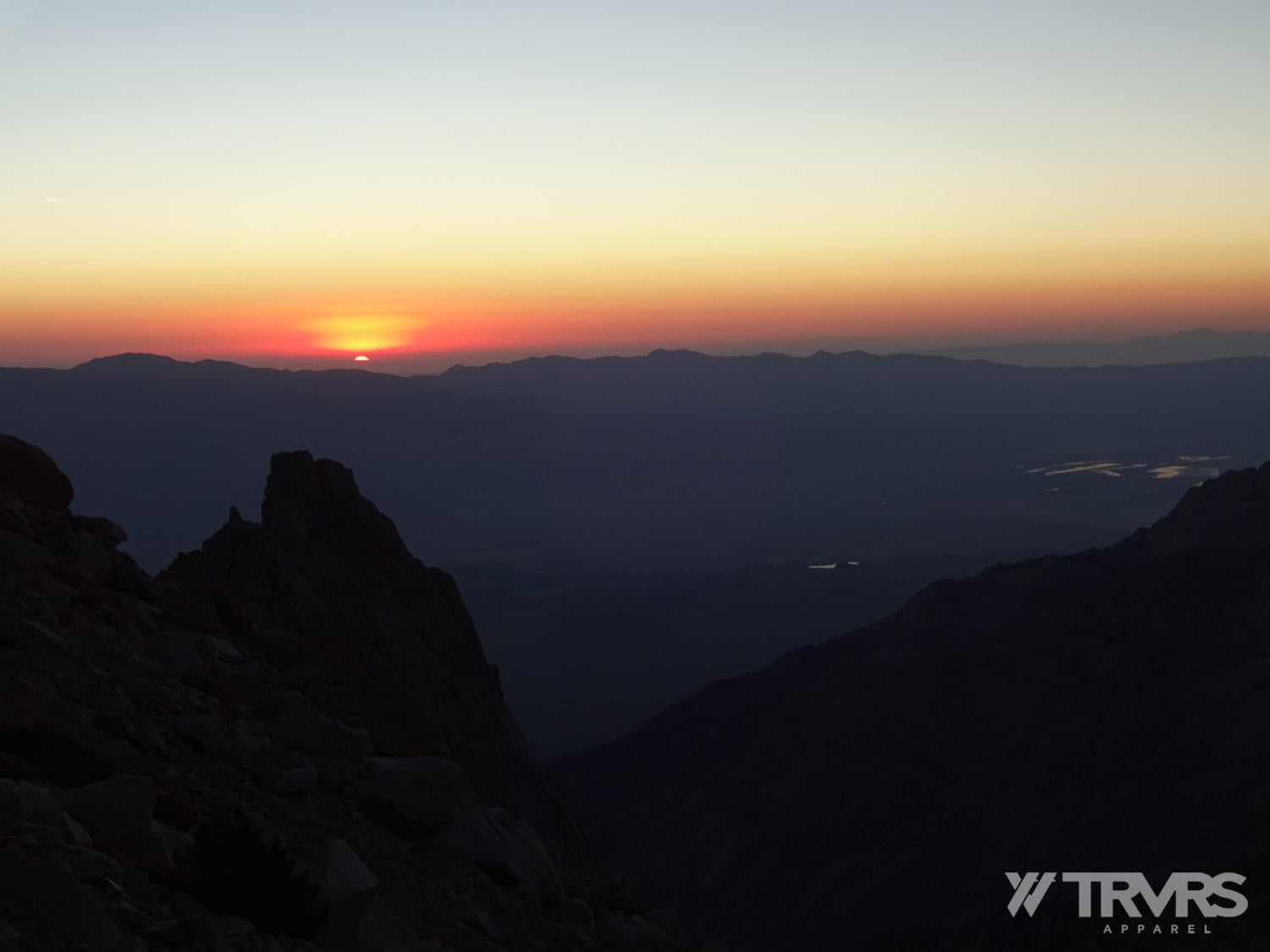 Sunrise at 12000 feet North Screen Field from Upper Boyscout Lake | TRVRS APPAREL