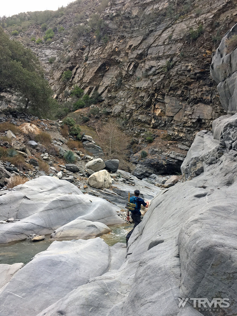 The Narrow of East Fork via Heaton Flats - San Gabriel Mountains Angeles National Forest | TRVRS Apparel