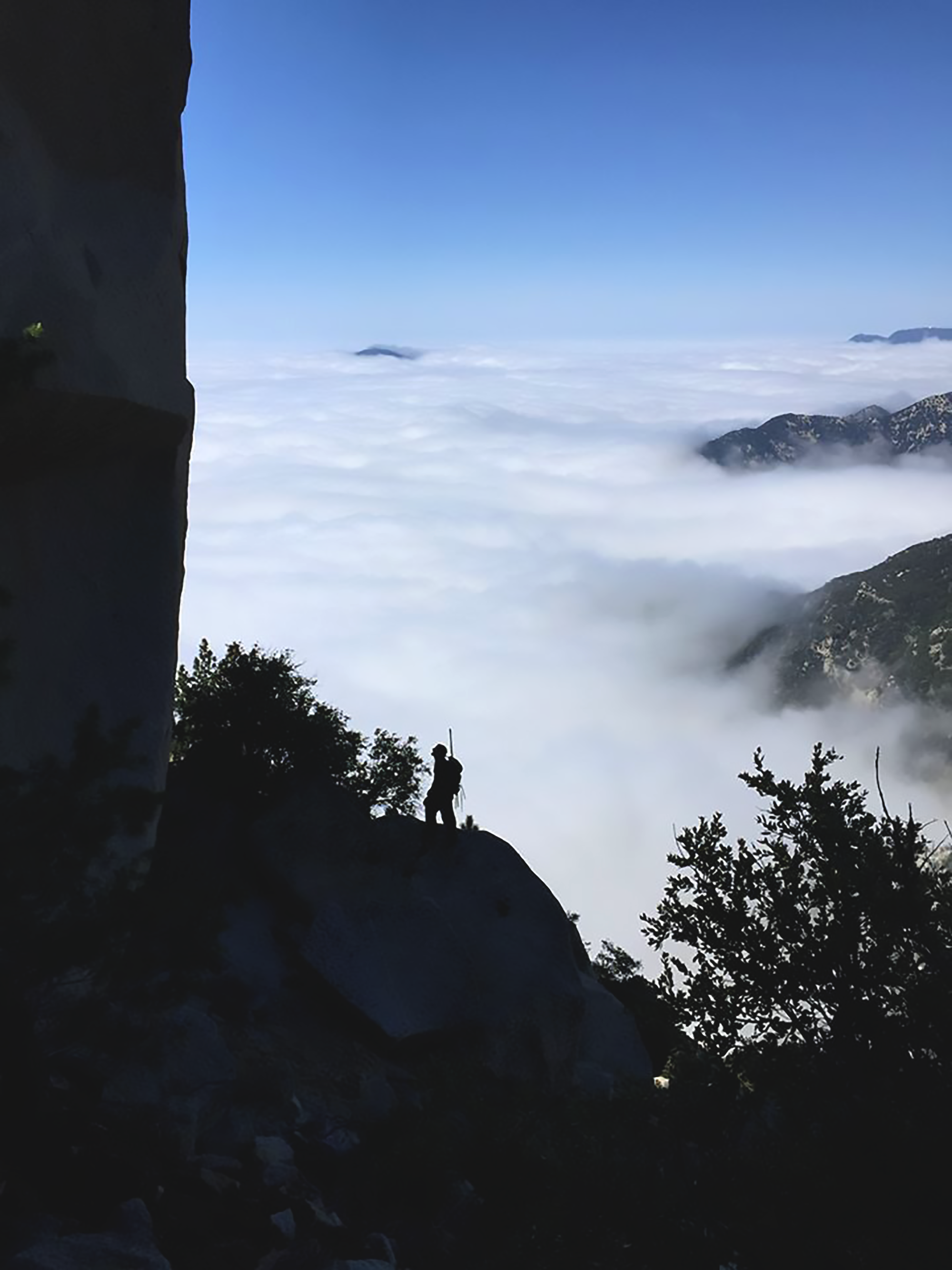 Triplet Rocks San Gabriel Mountains Angeles Forest - BELOW || TRVRS APPAREL