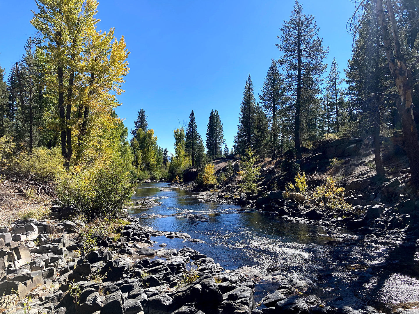 San Joaquin River Devils Postpile