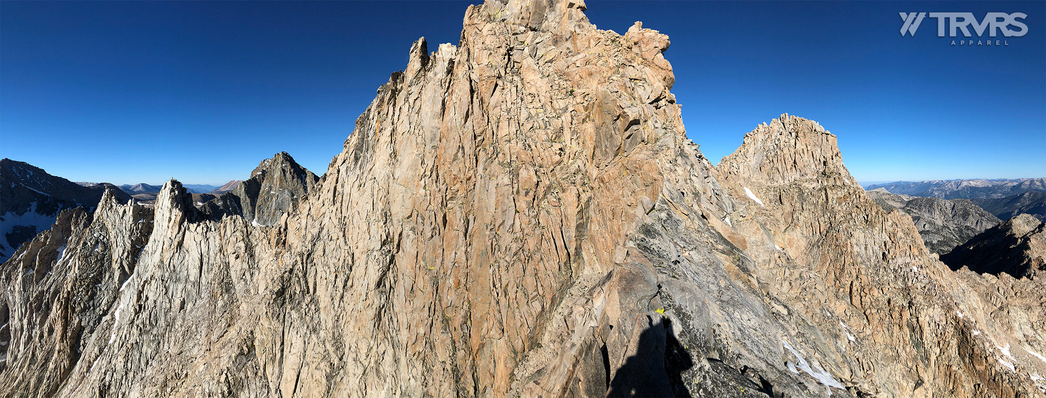 Knifes Edge Ridge Line on Deerhorn Mountain - Kings Canyon National Park | TRVRS APPAREL