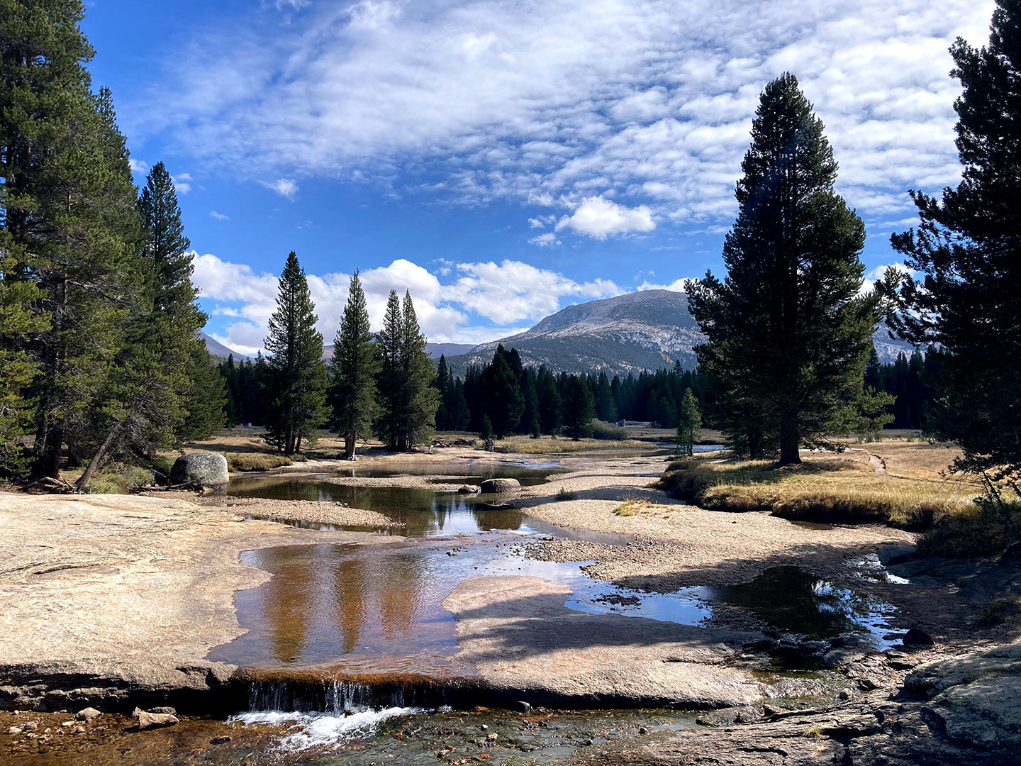 Lyell Canyon Afternoon Clouds