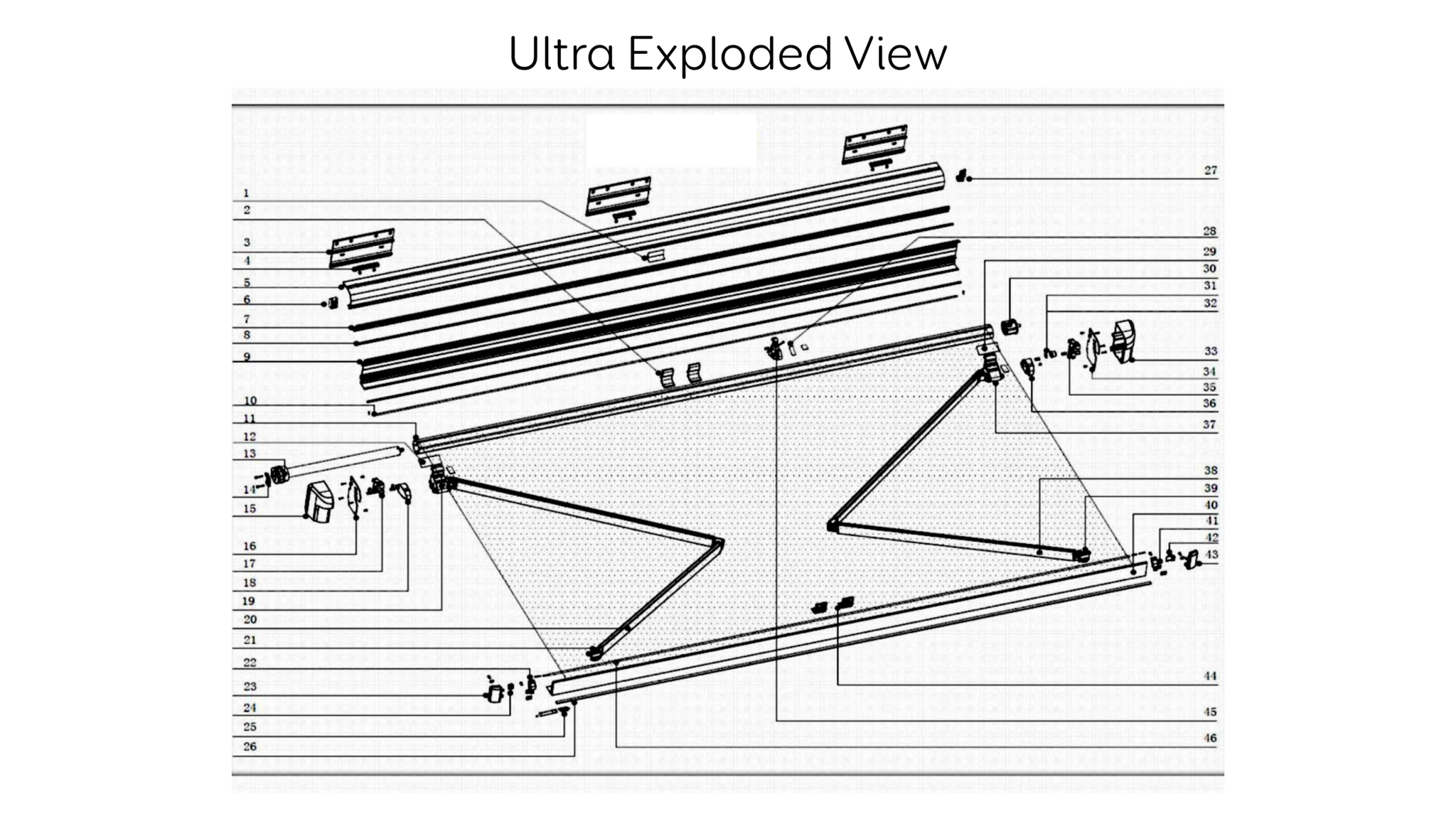 Ultra Awning Diagram Girard RV Awnings Girard Systems