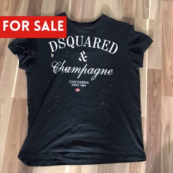 dsquared champagne t shirt