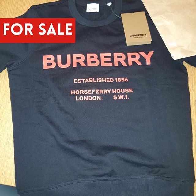 burberry established 1856 t shirt
