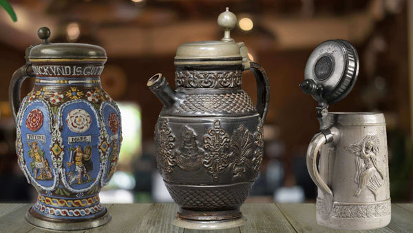 beer growlers in history, Germany 1600s