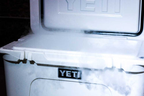 esky with dry ice